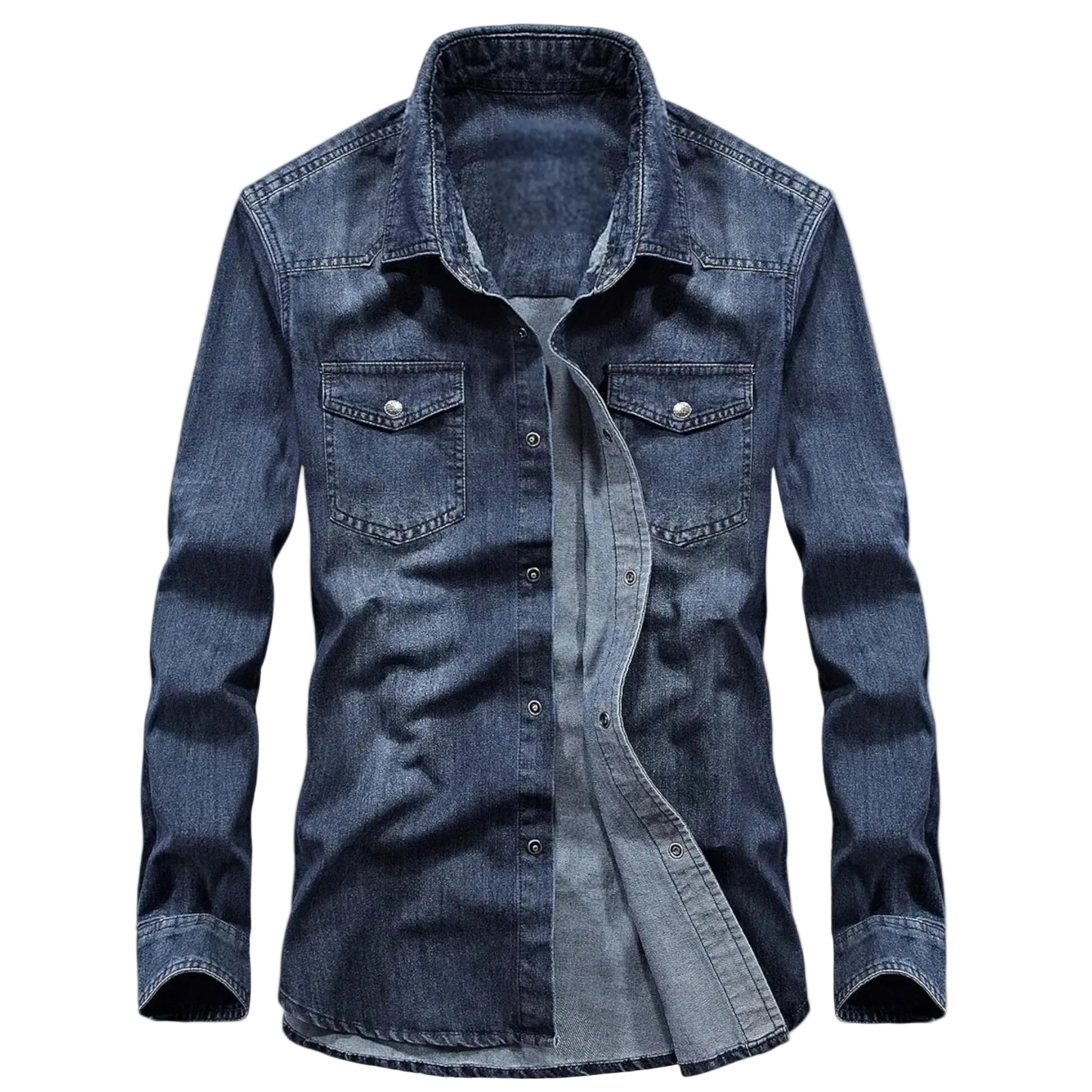 Men’s Long Sleeve Denim Shirt