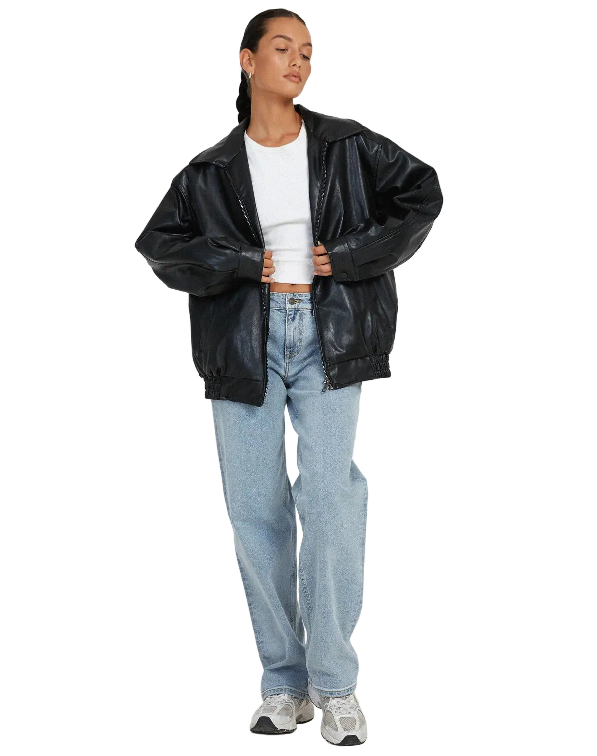 Women’s Zip Front Streetwear Jacket