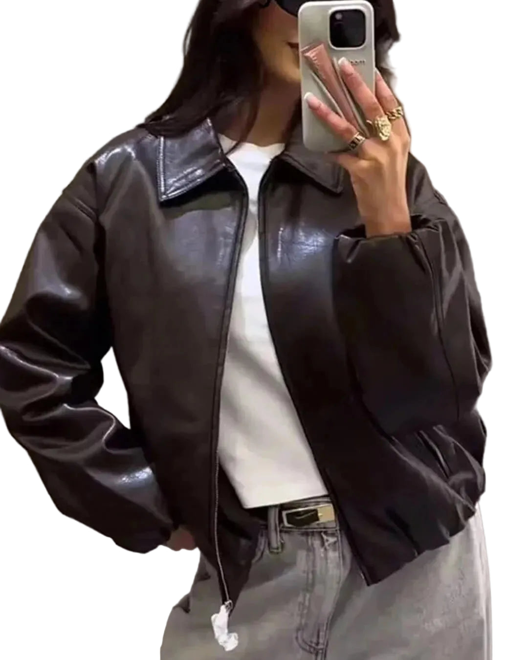 Women’s Drop Shoulder Zip Jacket